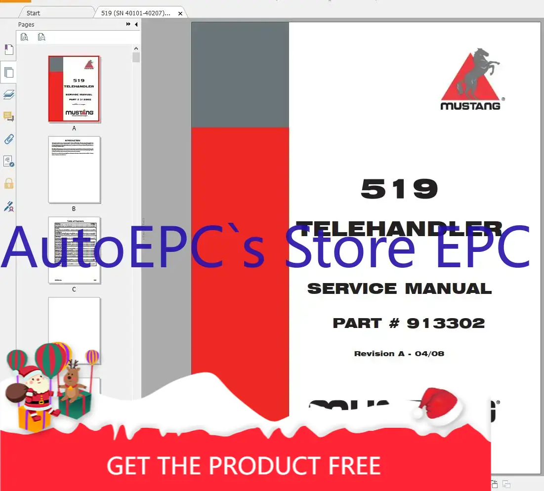 Heavy Equipment Pdf - AutoEPC Mustang Machinery Equipamento Pesado 4,14