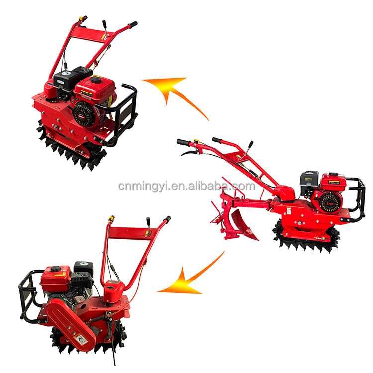Trencher Machine Small - Mini Trator Agrícola de Esteira com