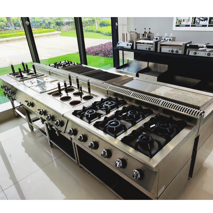Heavy Equipment In Kitchen - Equipamento de cozinha profissional modular comercial