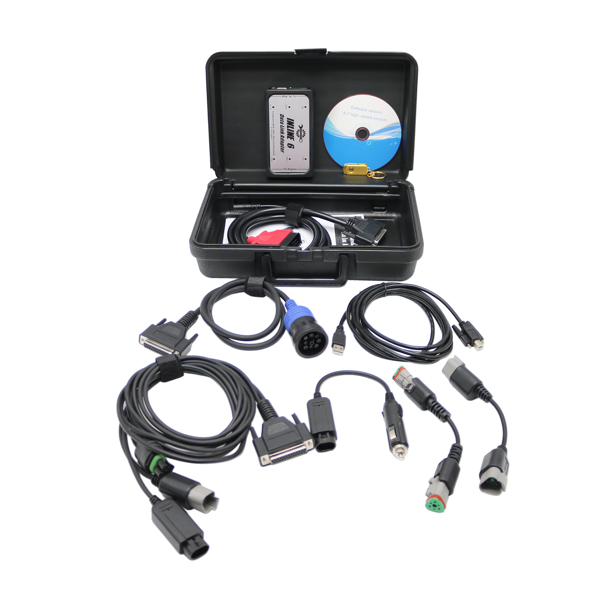 Heavy Equipment Diagnostic Software - Scanner de Diagnóstico Completo para Caminhões