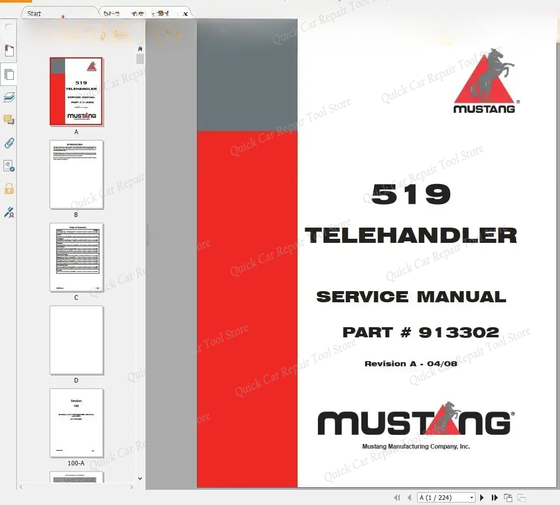 Heavy Equipment Pdf - AutoCD Mustang Machinery Equipamento Pesado 4,14