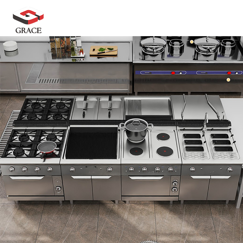 Heavy Equipment In Kitchen - Máquina de cozinha comercial GRACE Heavy