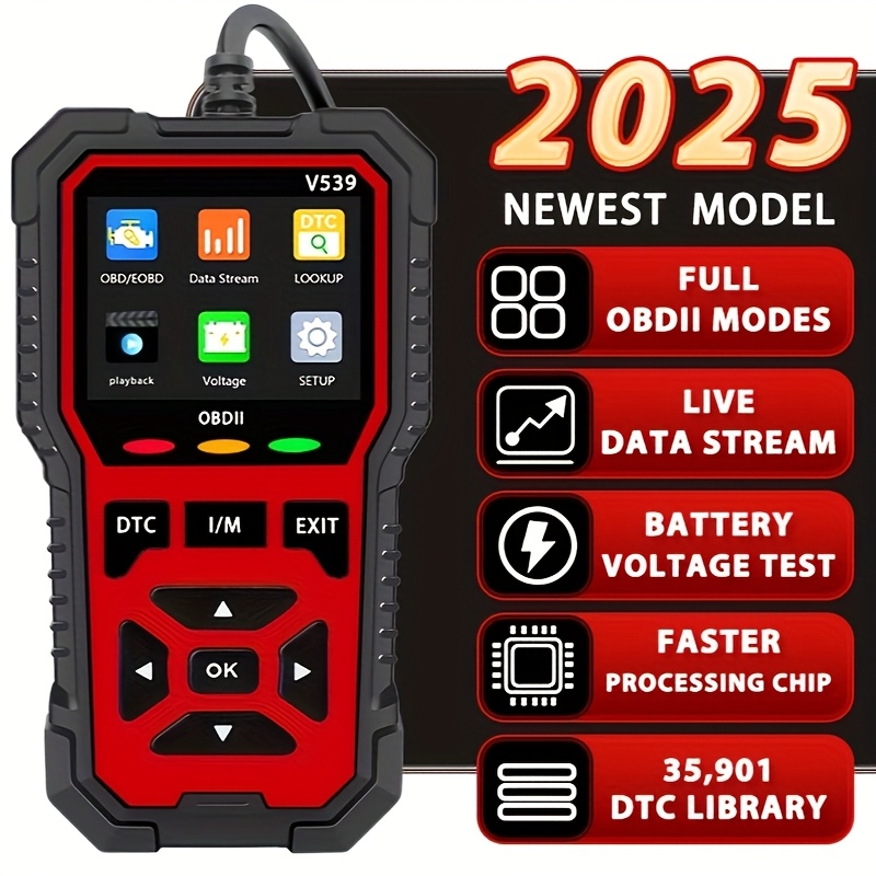 Heavy Equipment Diagnostic Software - 2025 Novo scanner OBD2/leitor de código/ferramenta