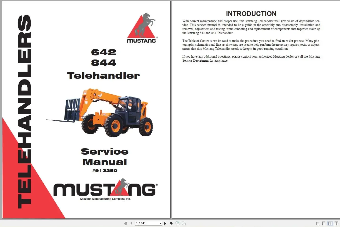 AutoEPC Mustang Machinery Equi - Heavy Equipment Pdf avaliação e preço