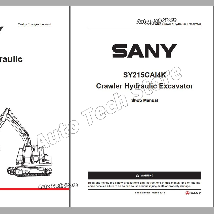 Para diagrama manual da loja d - Heavy Equipment Pdf avaliação e preço
