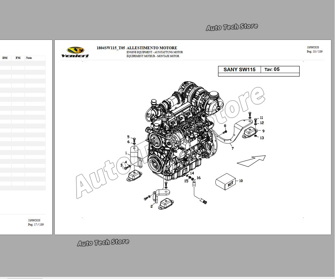 Para diagrama manual da loja d - Heavy Equipment Pdf avaliação e preço