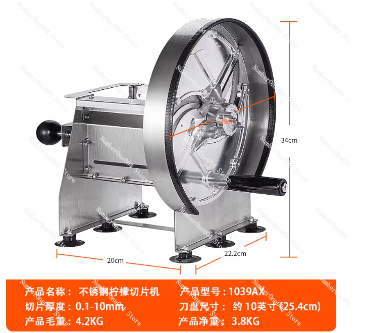 Novo Cortador Manual de Aço In - Heavy Equipment In Kitchen avaliação e preço