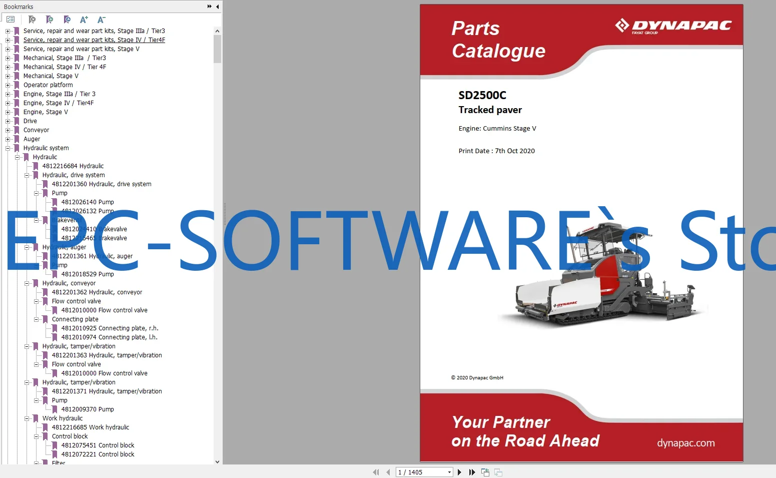 EPC-SOFTWARE Dynapac Heavy Equ - Heavy Equipment Pdf avaliação e preço