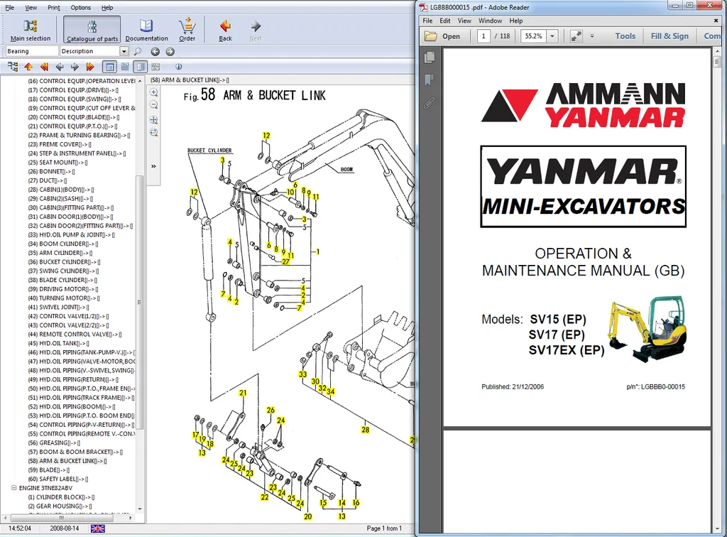 AutoDVD Yanmar Heavy Equipment - Heavy Equipment Pdf avaliação e preço
