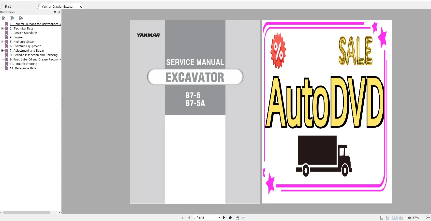 AutoDVD Yanmar Heavy Equipment - Heavy Equipment Pdf avaliação e preço